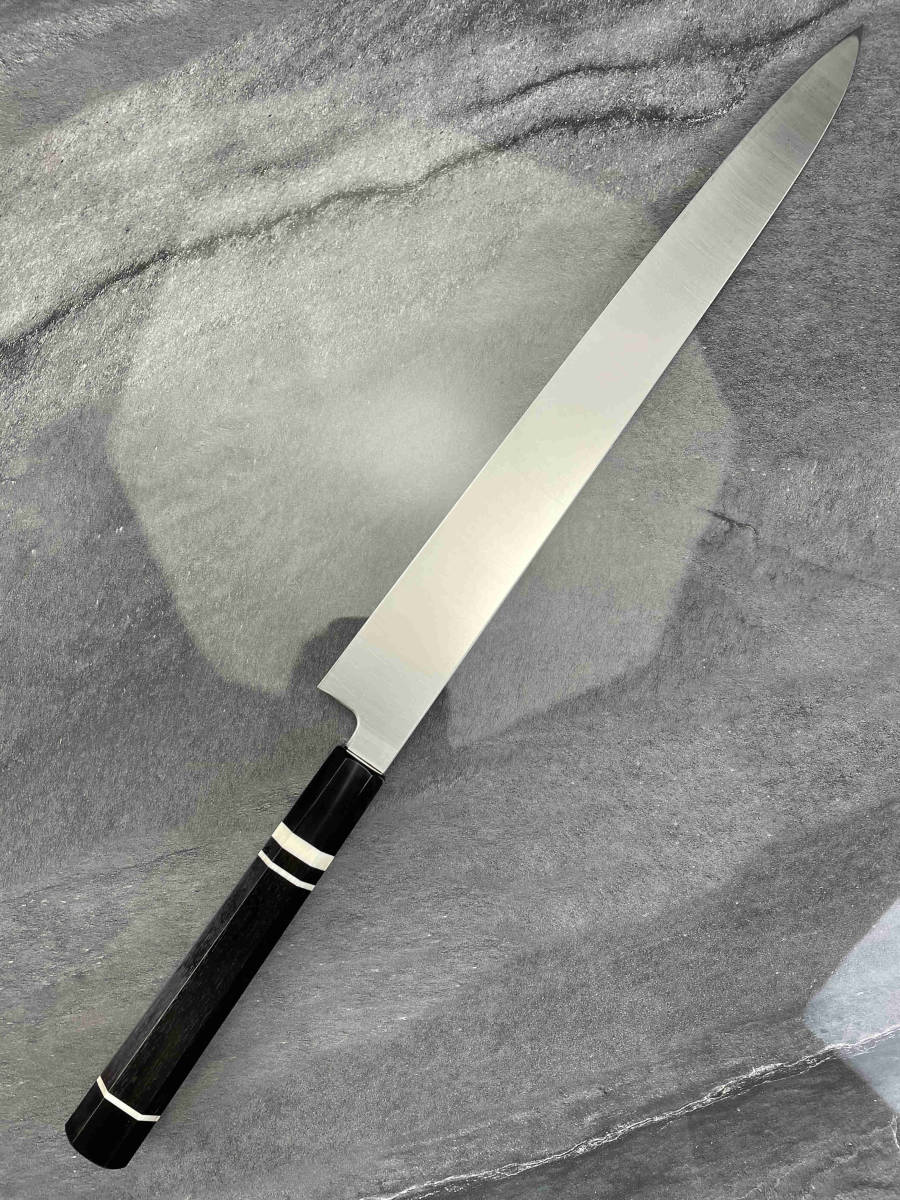 和牛刀黒檀八角柄INO X 尺