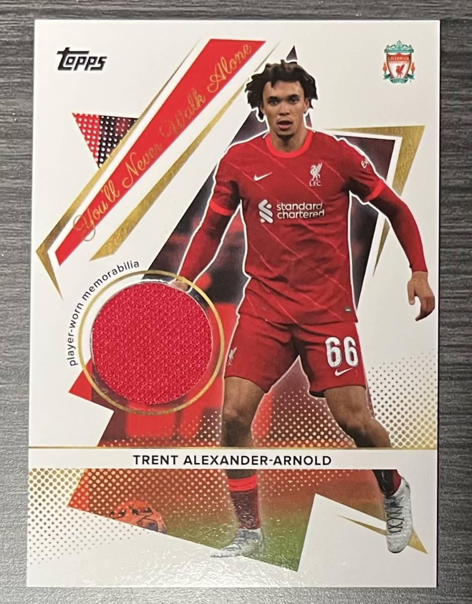 傷や汚れあり】【Trent Alexander-Arnold】ジャージカード Topps