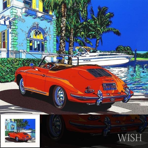【目立った傷や汚れなし】【真作】【WISH】鈴木英人「バリアス・ドリームス U.S.A. Version」シルクスクリーン 15号大 1998年 入手困難なUSA 〇人気作家22122899 【目立った傷や汚れなし】【真作】【WISH】鈴木英人「バリアス・ドリームス U.S.A. Version」シルクスクリーン 15号大 1998年 入手困難なUSA 〇人気作家22122899