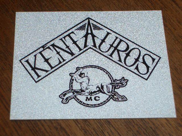 福*一様 横浜ケンタウロスKENTAUROS 銀製バッジとおまけのステッカー