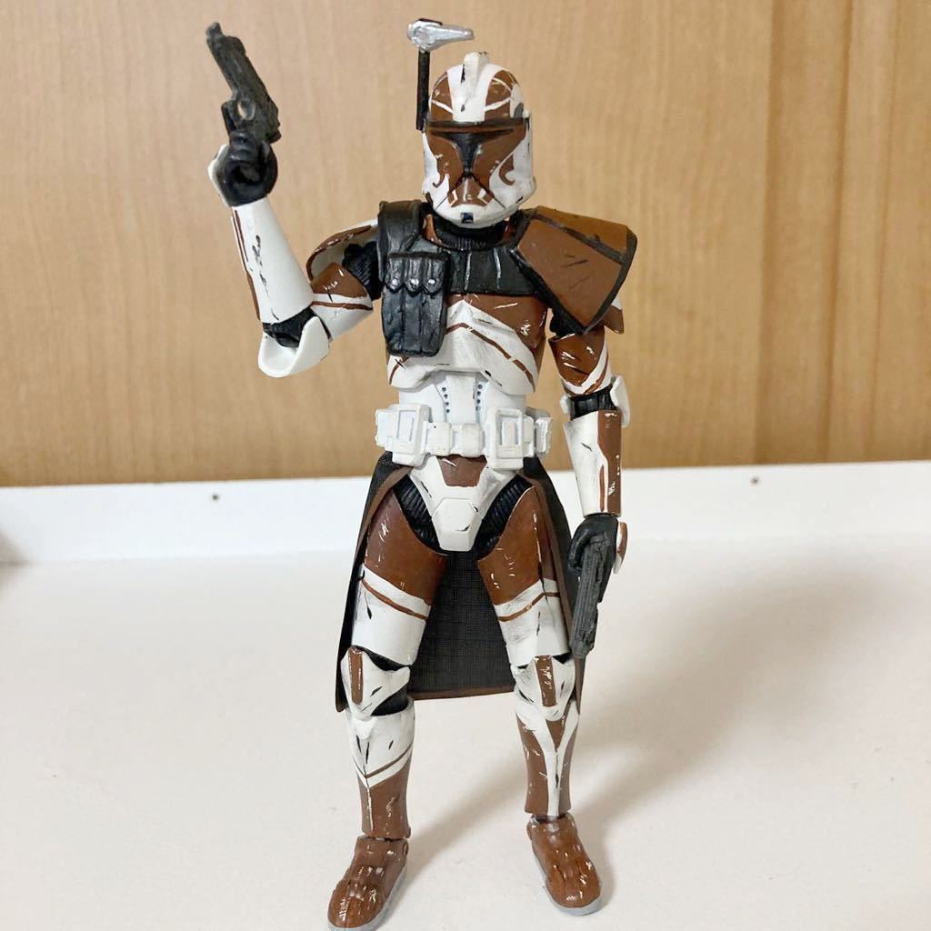 スターウォーズ　６インチ　キャプテンキーリー&トルーパー　カスタム 傷や汚れあり】クローウォーズ カスタム クローン・キャプテン