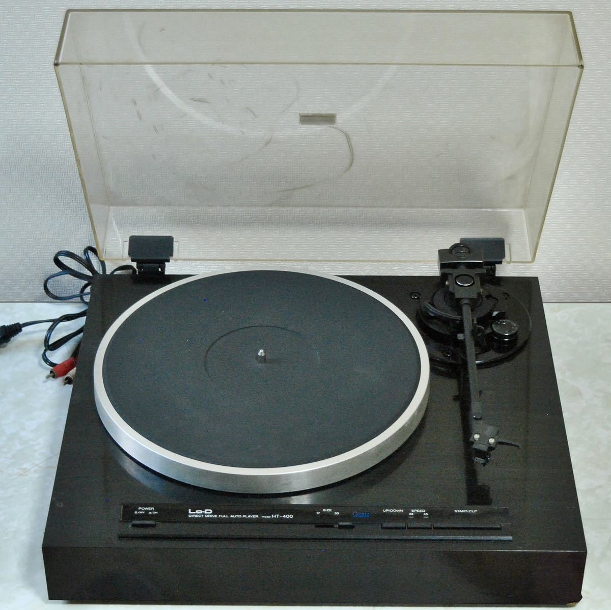 日立 Lo-D HT-6MⅡレコードプレイヤー ダイレクトドライブ フルオート ターンテーブル 基本動作確認済み レコードプレーヤー 苫小牧西店 日立 Lo-D HT-6MⅡレコードプレイヤー ダイレクトドライブ フルオート