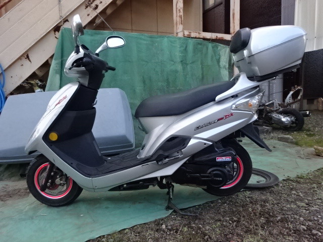 人気の125cc キムコキャプチャー