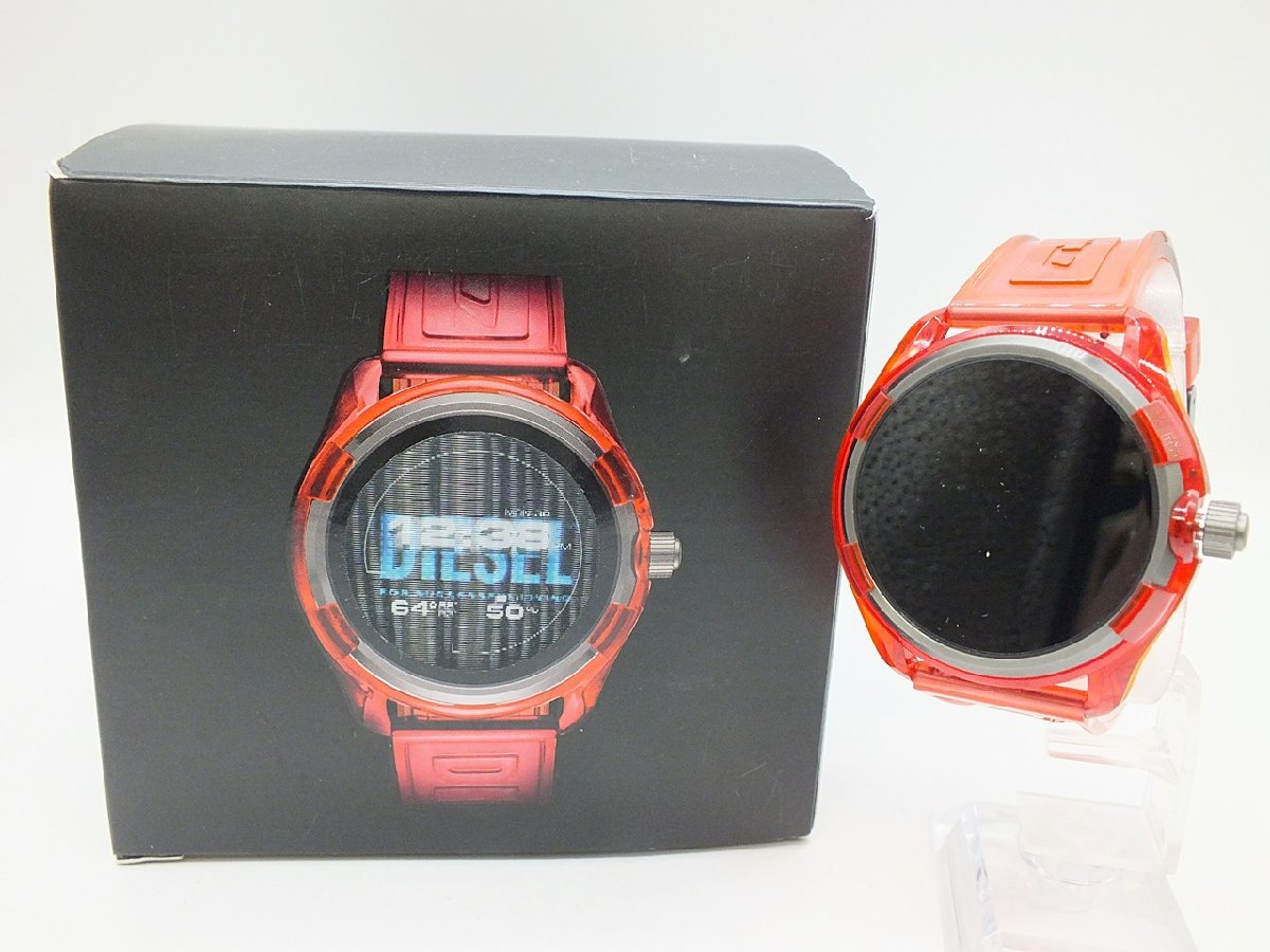 【やや傷や汚れあり】[15A510161] DIESEL ディーゼル スマートウォッチ DIESEL ON ディーゼルオン