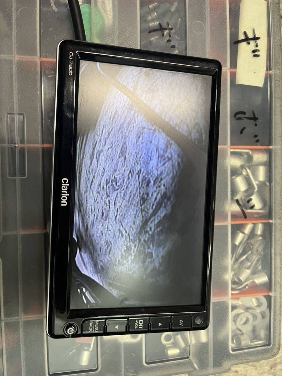 Clarion CJ-7600A バックカメラモニター Clarionクラリオン | CJ-7600A