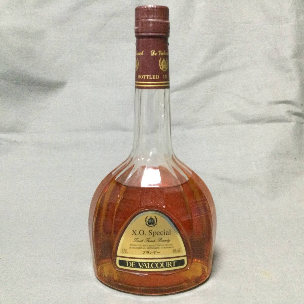 傷や汚れあり】 1/20 226259 お酒 DE VALCOURT XO Special 700ml 40