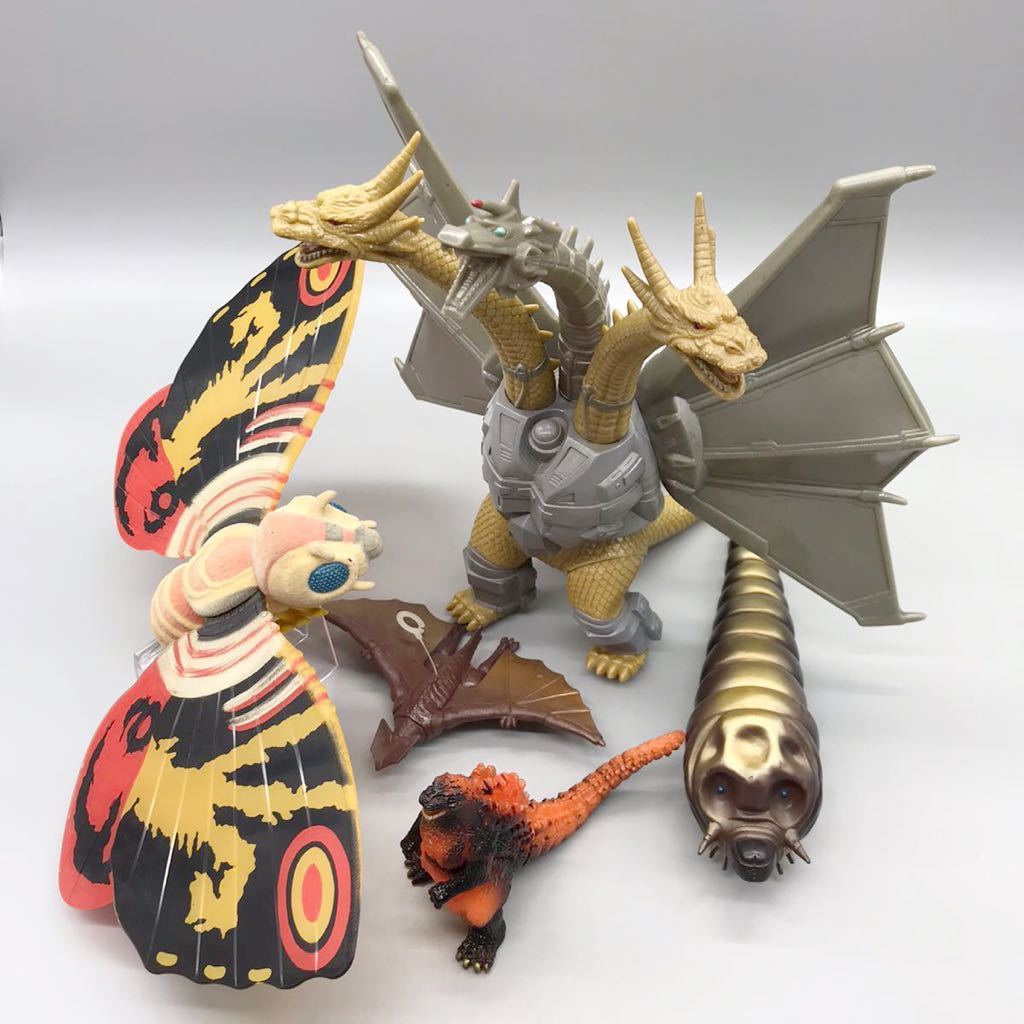ゴジラ】ソフビ5体まとめ売り
