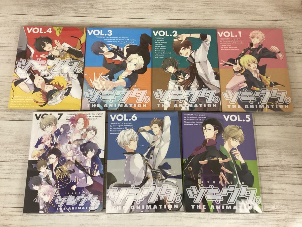 ツキウタ。THE ANIMATION VOL.1-7 Blu-ray 【公式通販】