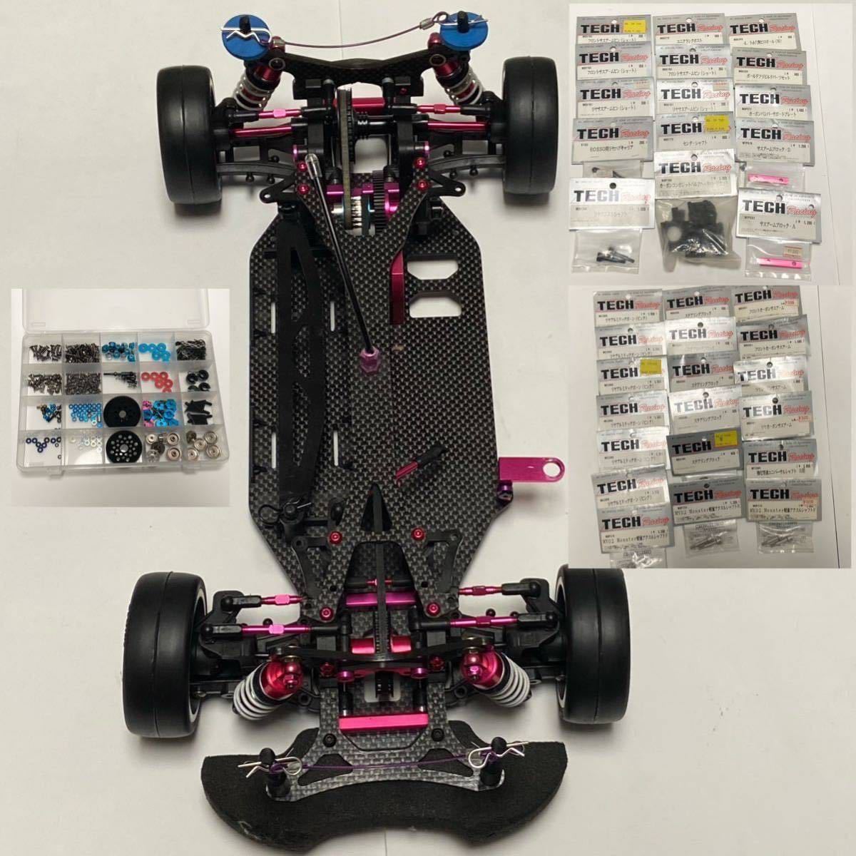 Tech Racing MY02 Monster シャーシ サーボ付き！ MY02 TECH