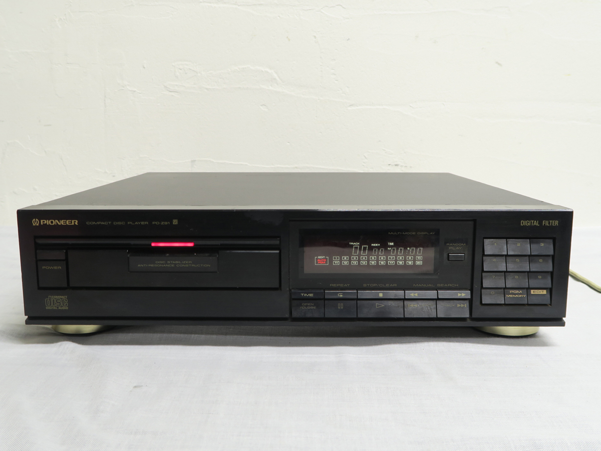 pioneer CDプレイヤー 傷や汚れあり】716 PIONEER パイオニア CDプレーヤー PD-Z91 中古の