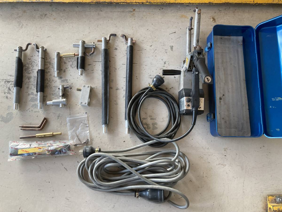 【傷や汚れあり】スポット溶接機 スーパースポット ハンディースポット トップジャパン ワールドオートツール 鈑金 板金 スポット増 の落札情報