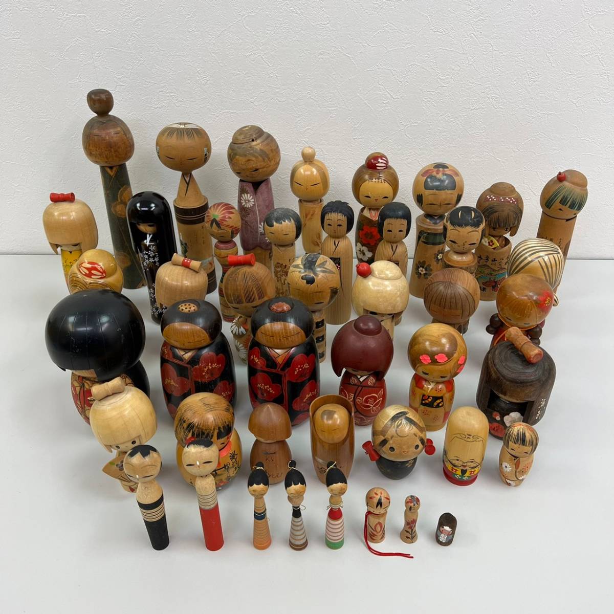 創作こけし 高野与八 作 「春」 近代こけし 木地玩具 置物 インテリア