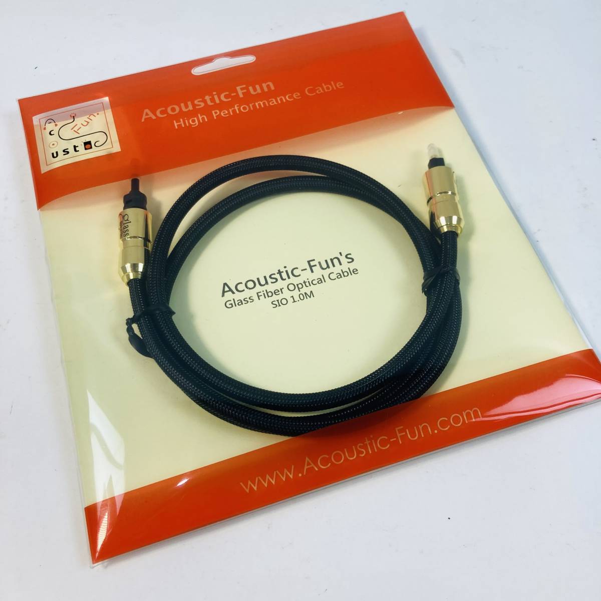 プロケーブル acoustic fun 水晶ケーブルを越えるドイツの光ケーブル