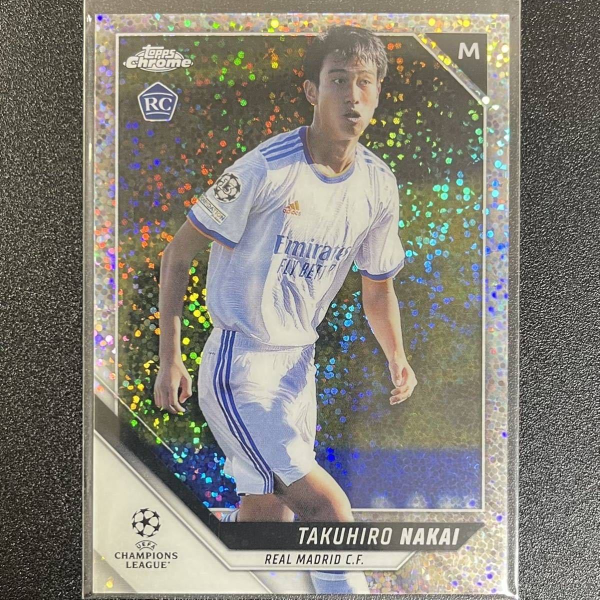 topps chrome uefa champions league 中井 卓大 レアル