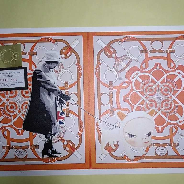 DEATH NYC 世界限定100枚 アートポスター 奈良美智／エリザベス女王