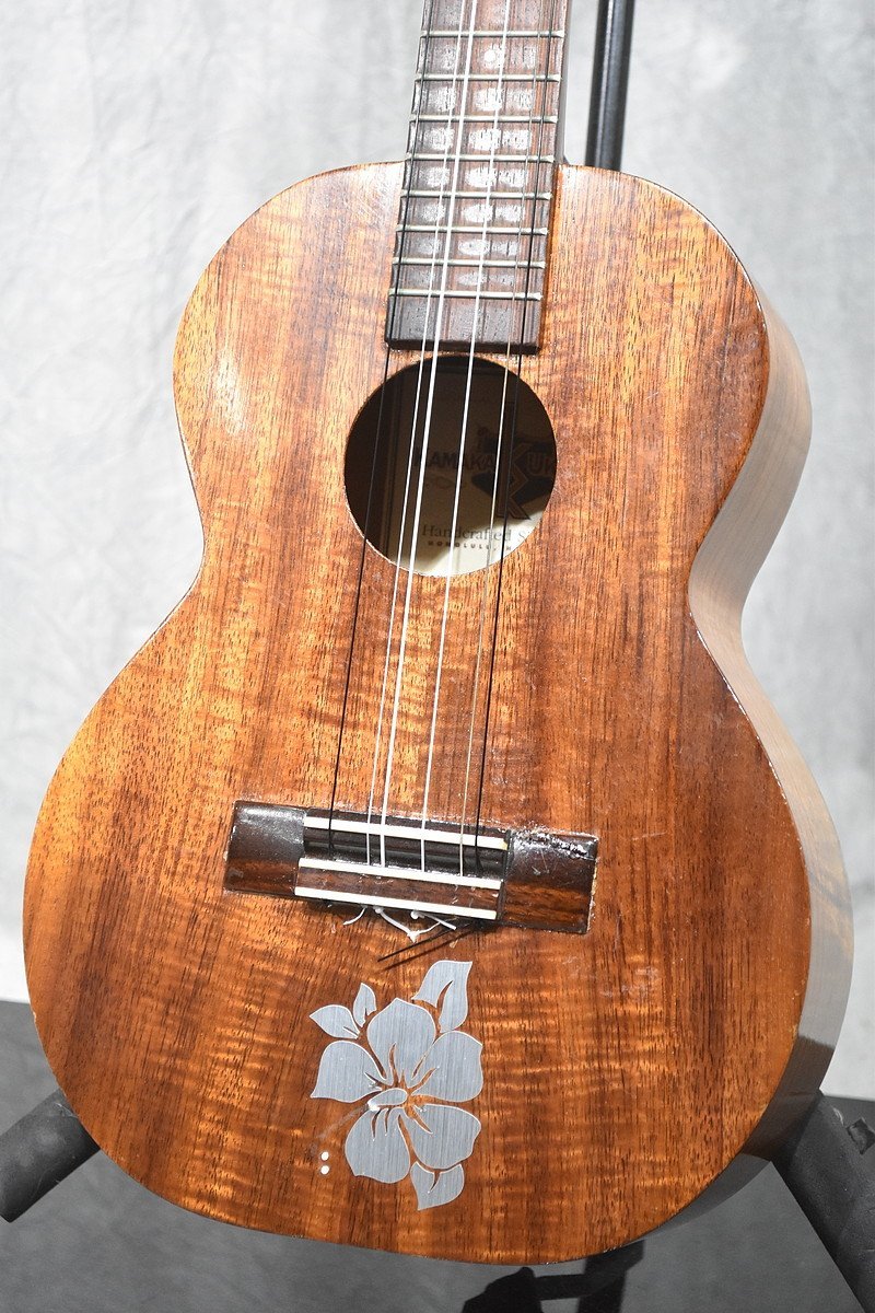 【やや傷や汚れあり】kamaka ukulele/カマカ 6弦 テナーウクレレ ★ケース付属の落札情報詳細 ヤフオク落札価格検索 オークフリー