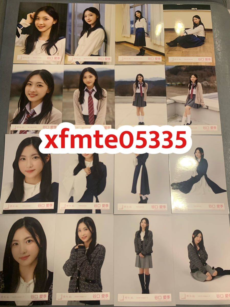 櫻坂46 生写真 夏の近道MV制服 山下瞳月コンプ 櫻坂