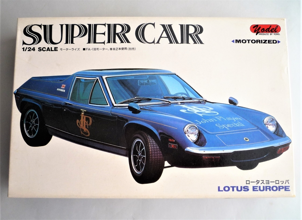 サーキットの狼 プラモデル 1/24 ロータスヨーロッパ 日東科学