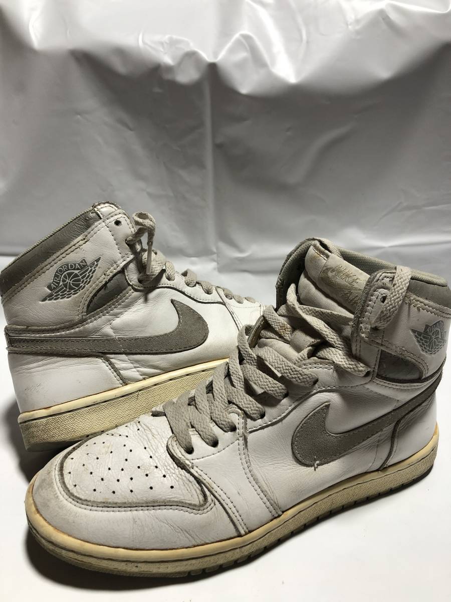 neutral grey jordan 1 1985