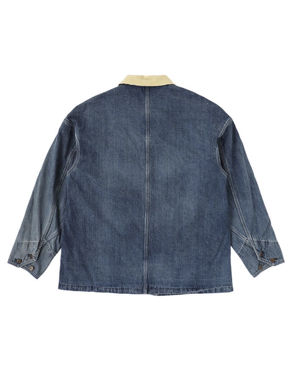 visvim SS JUMBO COVERALL DMGD サイズ3（JUMBO WELLER S/S DMGD