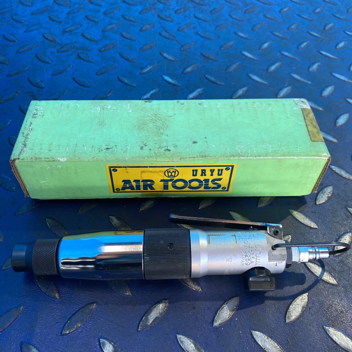 【傷や汚れあり】T2450 URYU 瓜生製作 エアツール クッションクラッチドライバー エアードライバー US3.5Aの落札情報詳細