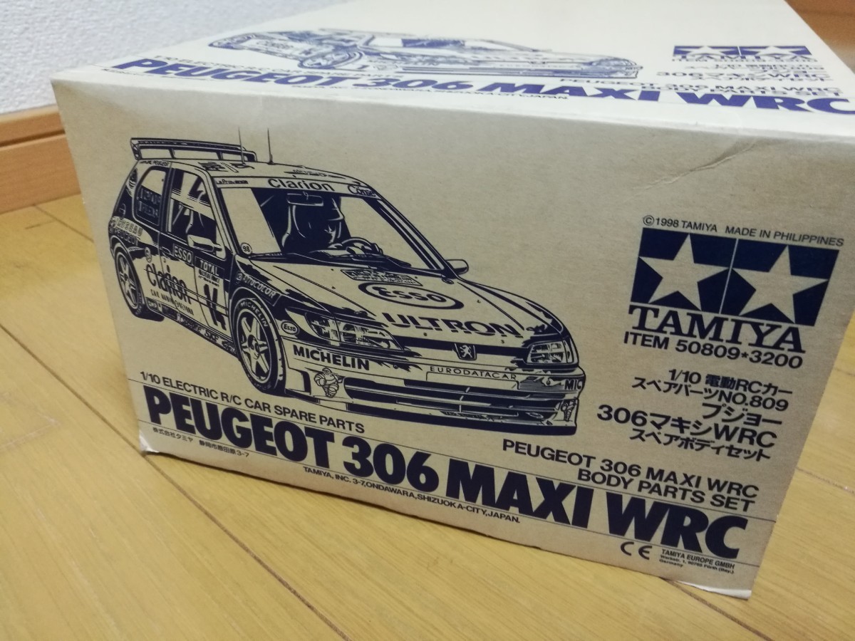 タミヤ 1/10 プジョー 306 マキシ WRC / PEUGEOT 306 MAXI WRC スペア