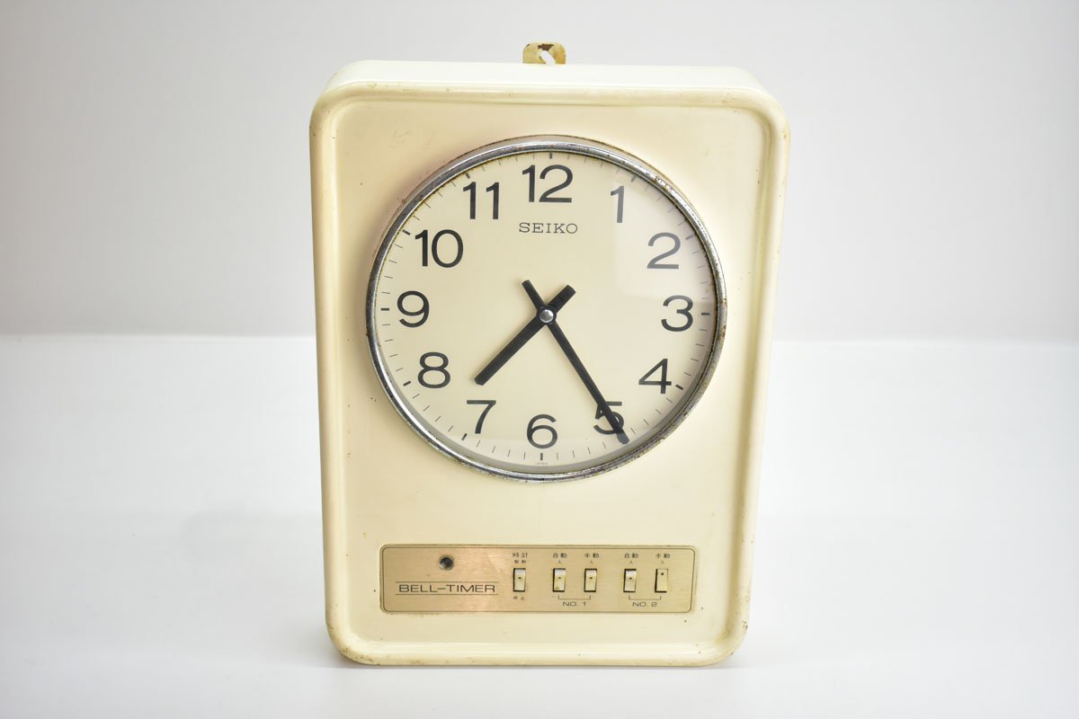 傷や汚れあり】昭和レトロ SEIKO BELL-TIMER アナログ 壁掛け