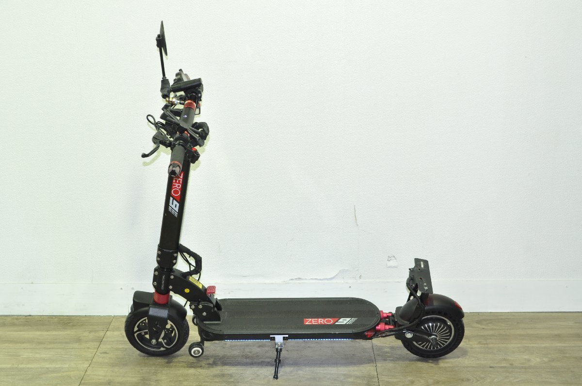 【全体的に状態が悪い】【1円スタート】SWALLOW SCOOTER 電動キックボード ZERO9 走行距離629キロ YK MMの落札情報