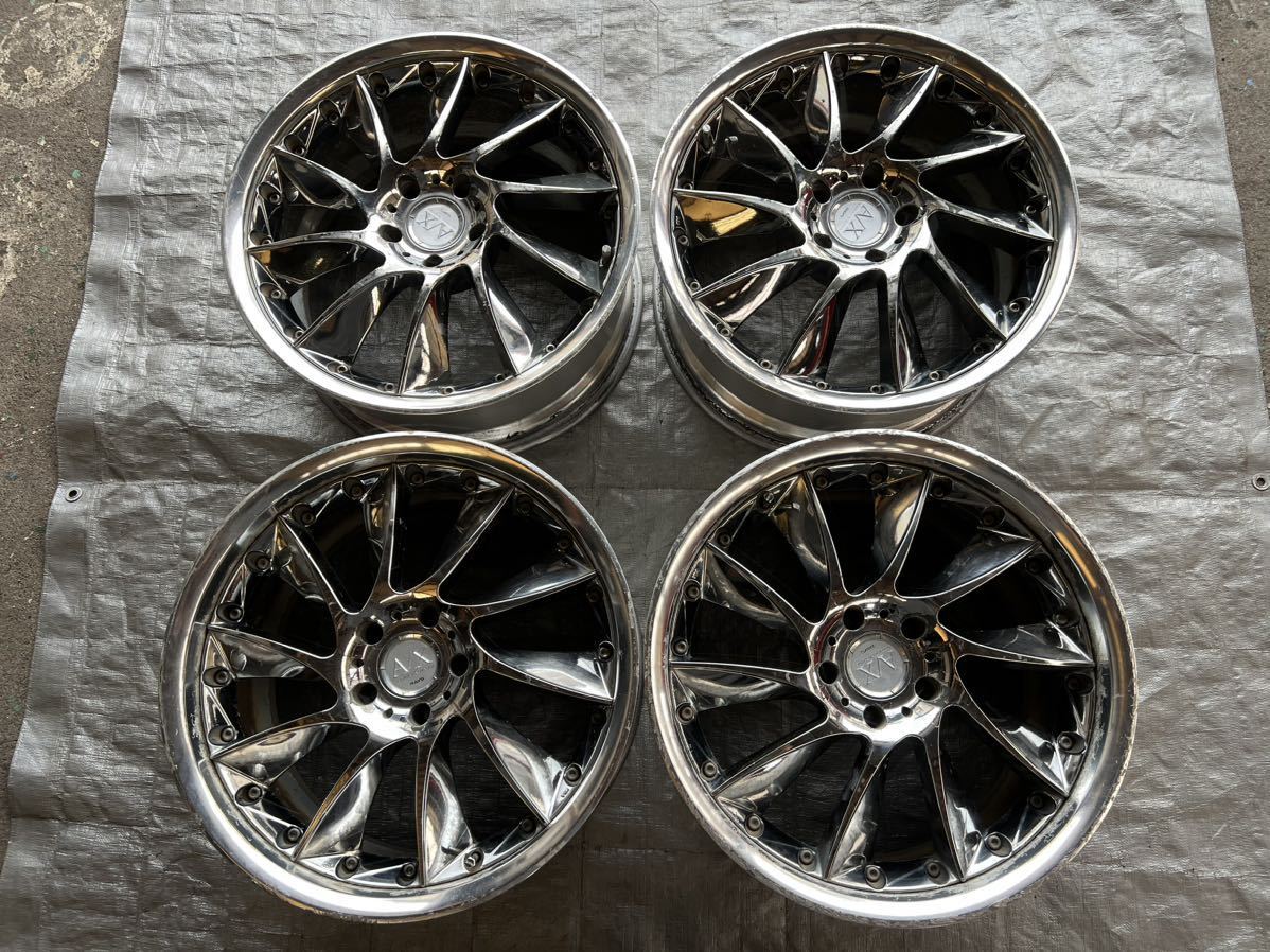 中古】☆1892☆ RAYS アーサーエクスチェンジ 18x9J10J +32 5穴PCD114
