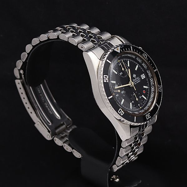 Zodiac 自動巻き 腕時計 シルバー/ブラック