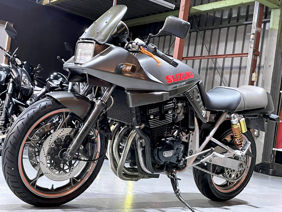 バックステップ⭐︎GSX400S⭐︎刀⭐︎カタナ （ここで会ったが3