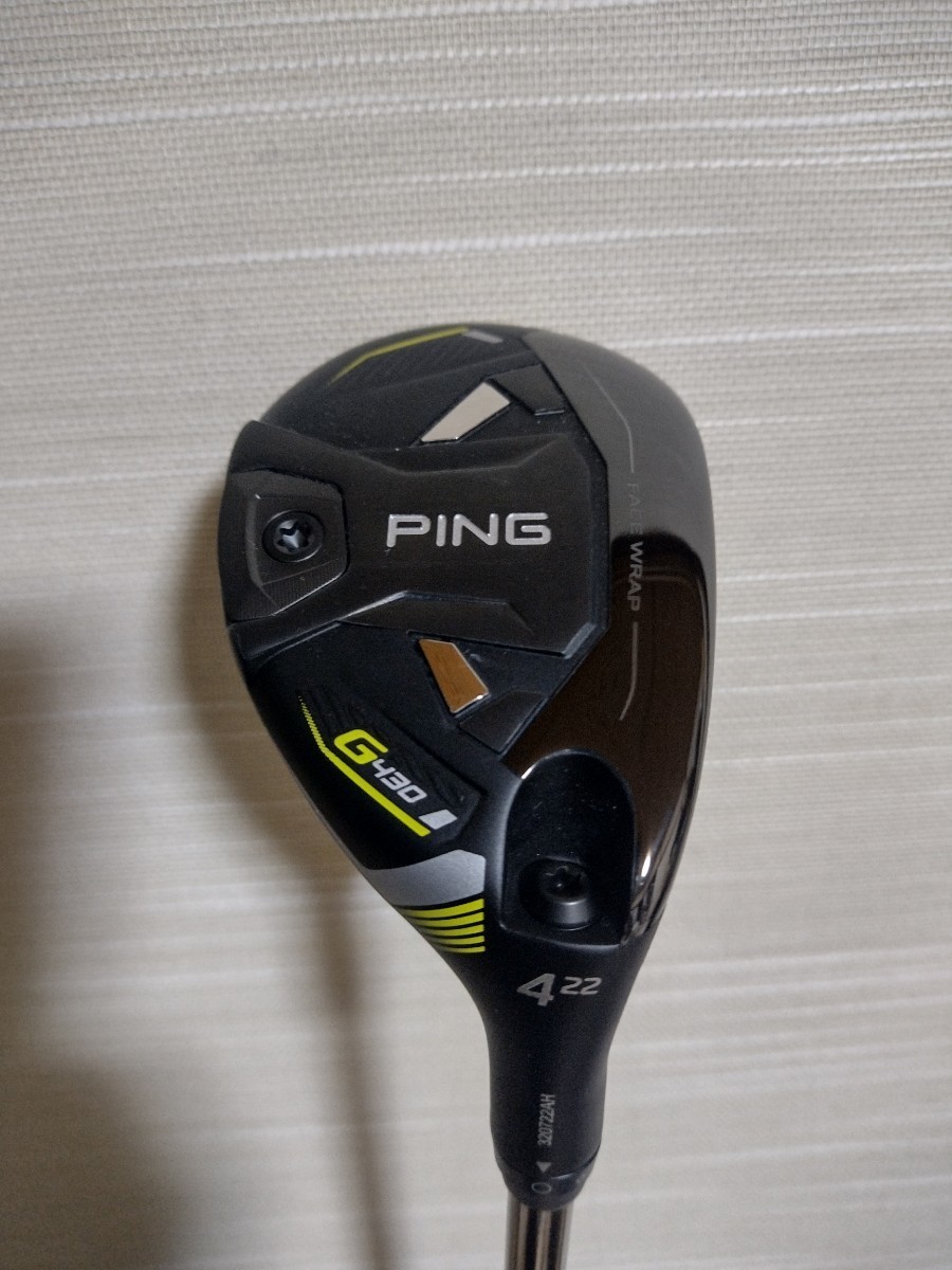 スチールファイバー PING 3.4U ハイブリッド クラブ 