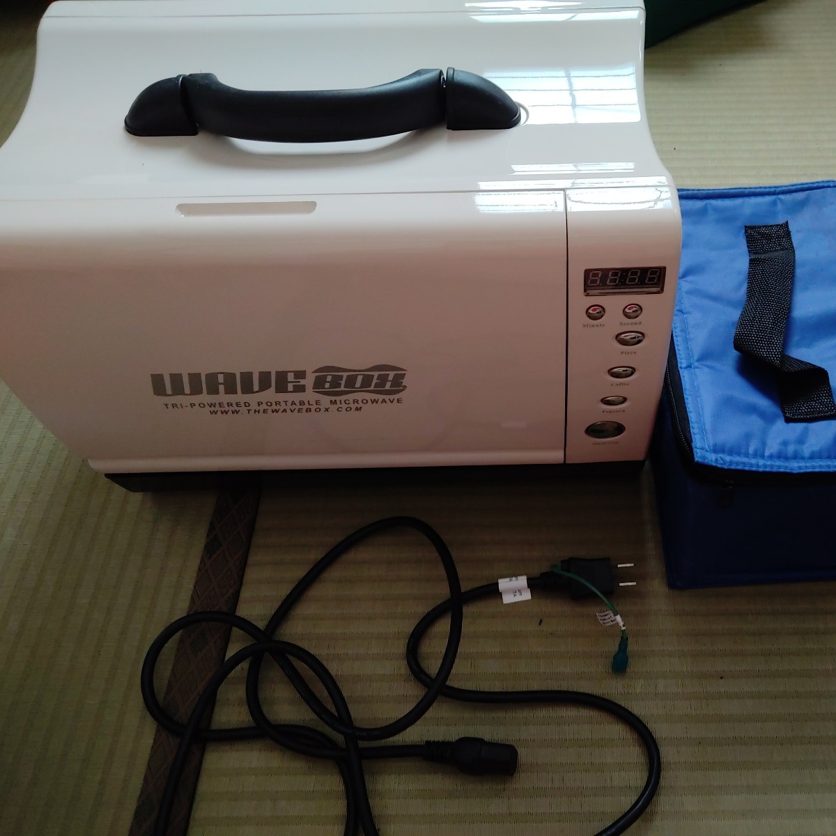 6EM54 WAVE BOX ウェイブボックス 電子レンジ WBP-TP-660 WAVE BOX ウェーブボックス 車載電子レンジ WBP-TP-660 美品