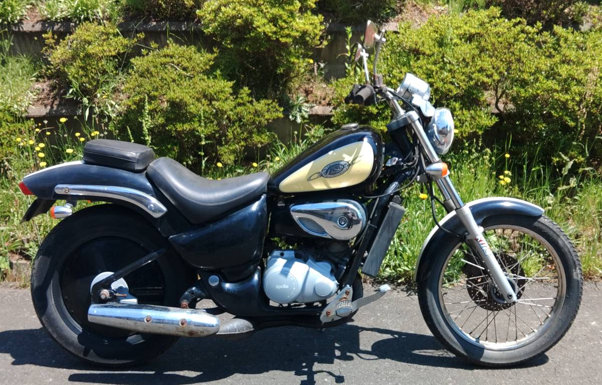 アプリリア クラシック50 (4スト125cc）実働
