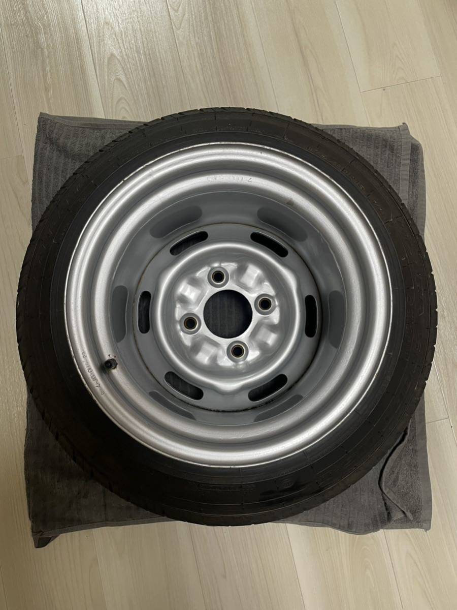 ハコスカ 旧車 鉄加工ホイール （傷や汚れあり】鎌ヶ谷ワイド