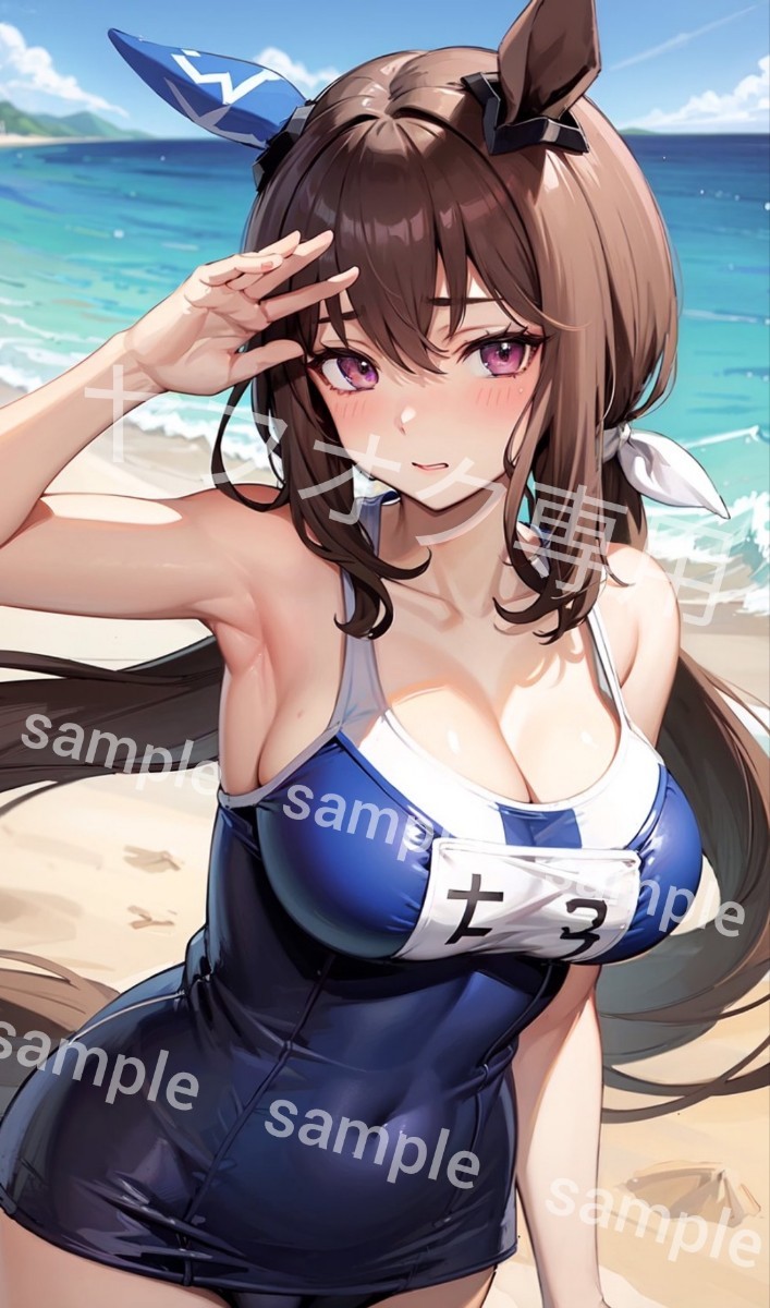 未使用】高品質 プレイマット アヤベさん ウマ娘 水着 アドマイヤベガ