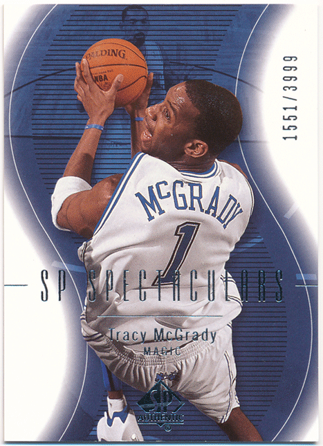 Tracy McGrady NBA 2003-04 Upper Deck UD Sweet Shot Signature Tracy McGrady NBA 2003-04 Upper Deck UD Sweet Shot Signature