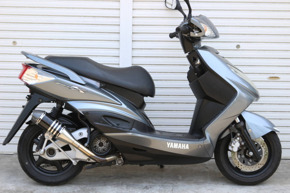 (中古)YAMAHA シグナスX ３型 純正 フロントフォーク 曲がり漏れ無し 中古)YAMAHA シグナスX 3型 純正 フロントフォーク 曲がり漏れ無し