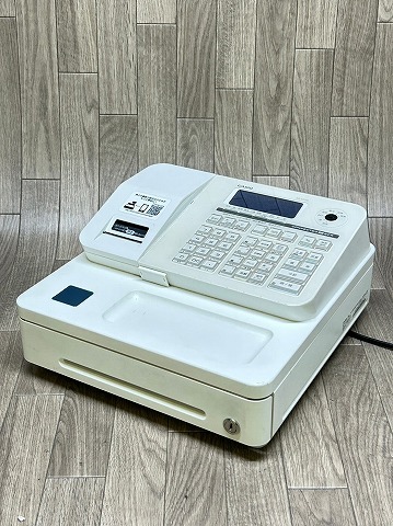 動作品 レジスター CASIO SR-S4000 ブルレジ 初期化済