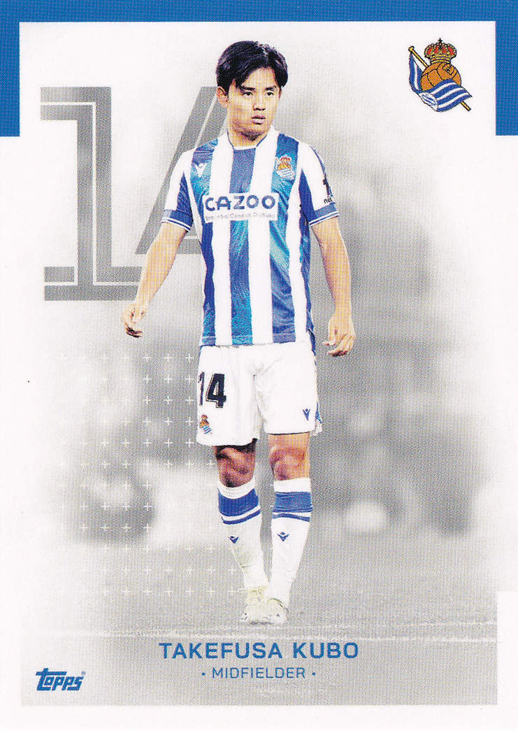 2023 Topps Gold Drip 久保建英 TAKEFUSA KUBO 直筆サインカード
