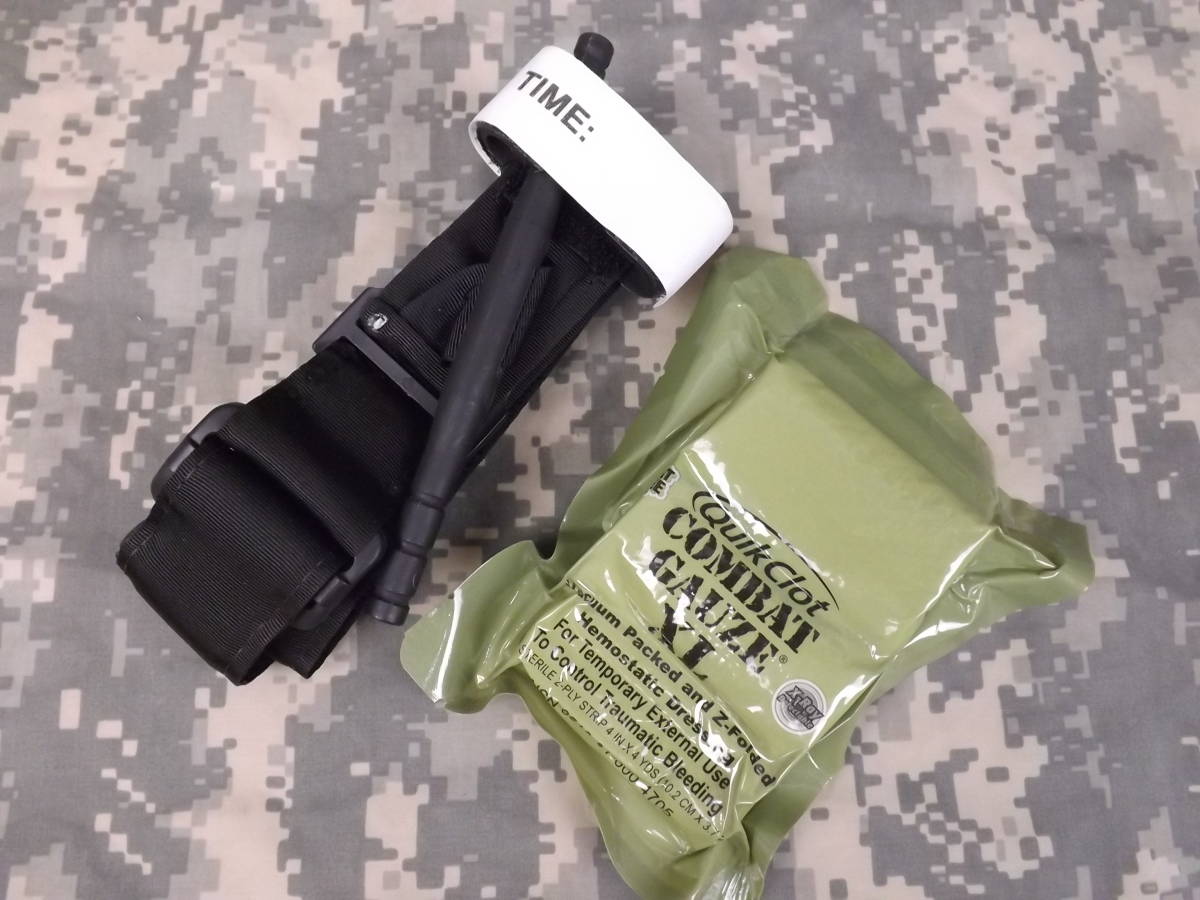 新品　未使用品　米軍　実物　CAT ターニケット　止血帯　官給品　2個セット 新品 未使用品 米軍 実物 CAT ターニケット 止血帯 官給品 2個