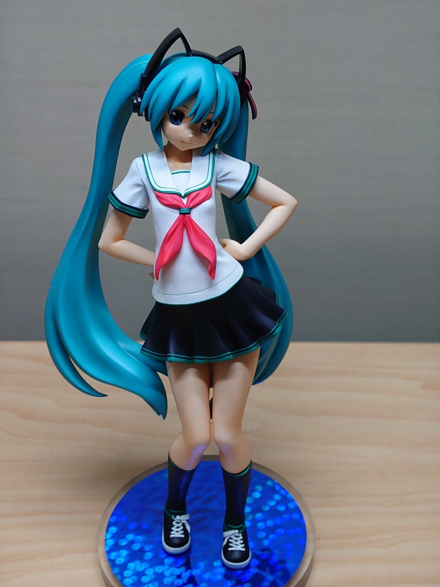 傷や汚れあり】[T's system] 初音ミク ねこみみスイッチガレージキット