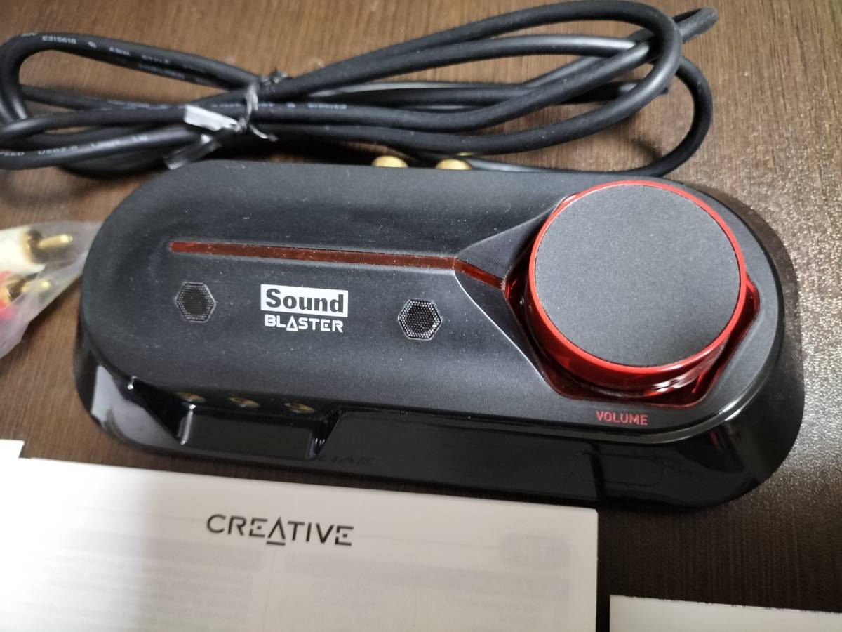 Sound Blaster X5 ヘッドホンアンプ 完品 即日発送（Creative 淡い 