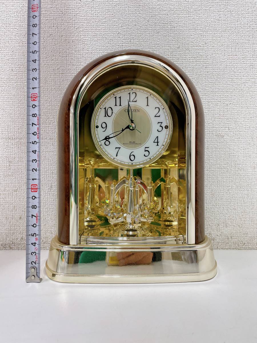 RHYTHM クリスタル付きリズム時計 置時計 リズム製品情報 | 8RY412HG03