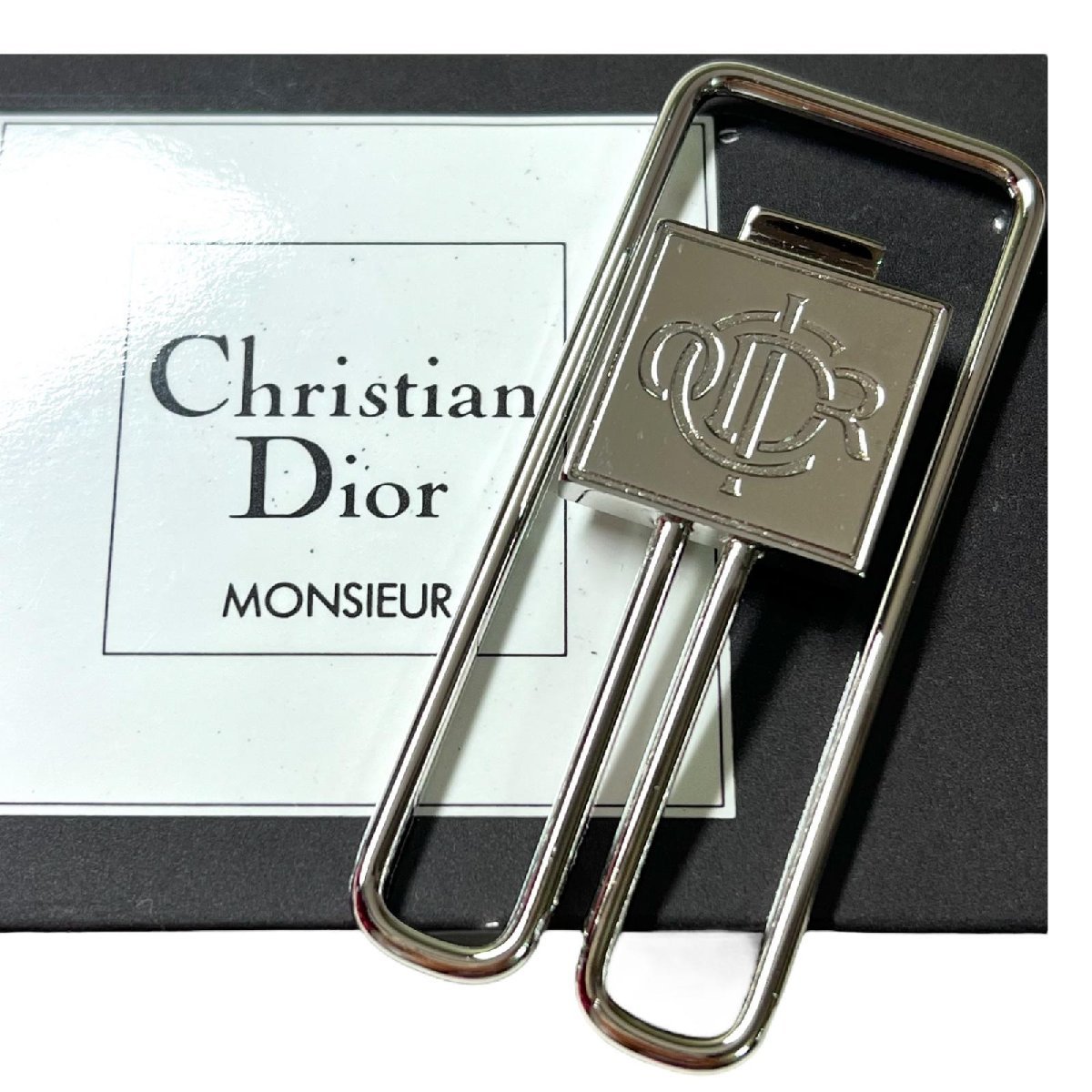 Christian Dior シルバー マネークリップ （目立った傷や汚れ