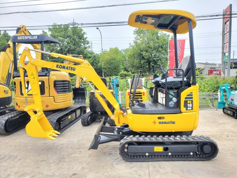 コマツ PC18MR-2 ミニ油圧ショベル 2tクラス ユンボ 倍速 建設機械