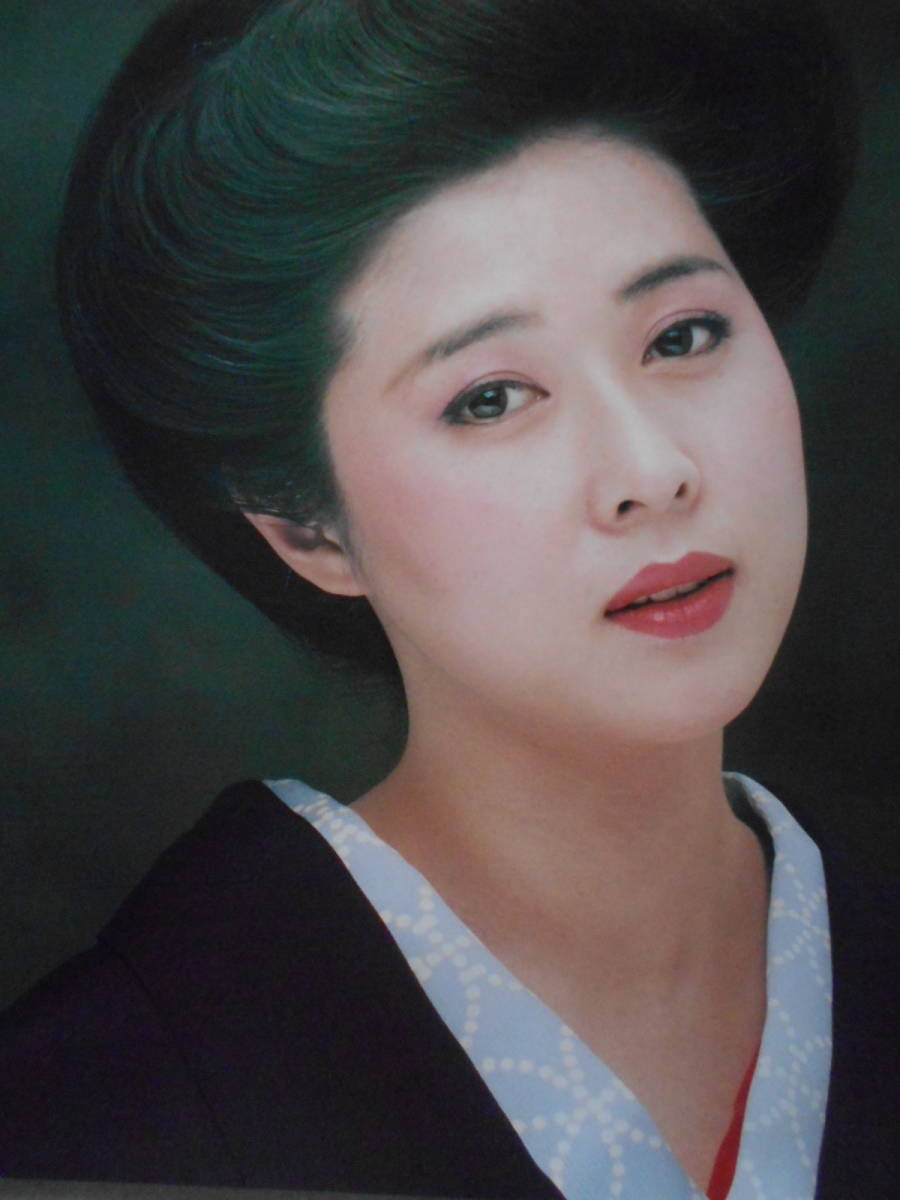 やや傷や汚れあり】1）稀少 黄桜 叶和貴子 非売品 販促 ポスター A2