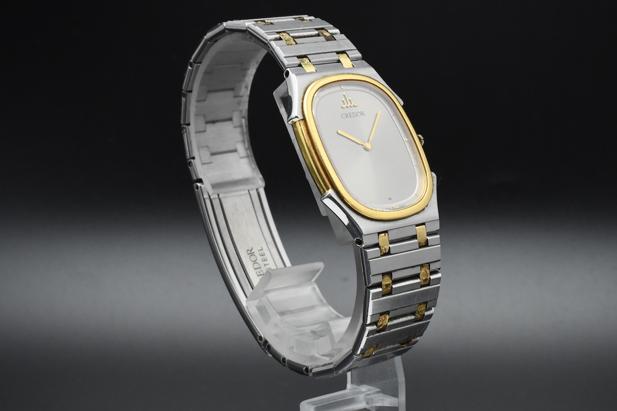 セイコー クレドール 9570-5170 K18YG ×SS コンビ クォーツ 楽天市場