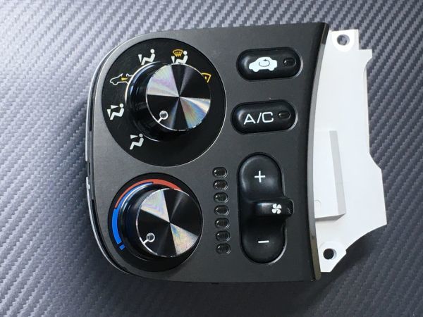RX-7 FD3S用エアコンダイヤル】アルミエアコンダイヤル/エアコン