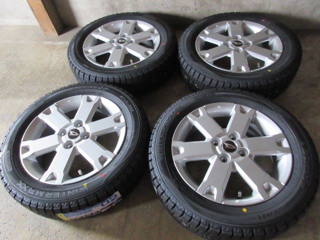ダイハツ純正 タフト 165/65R15 スタッドレスタイヤSET すごかっ